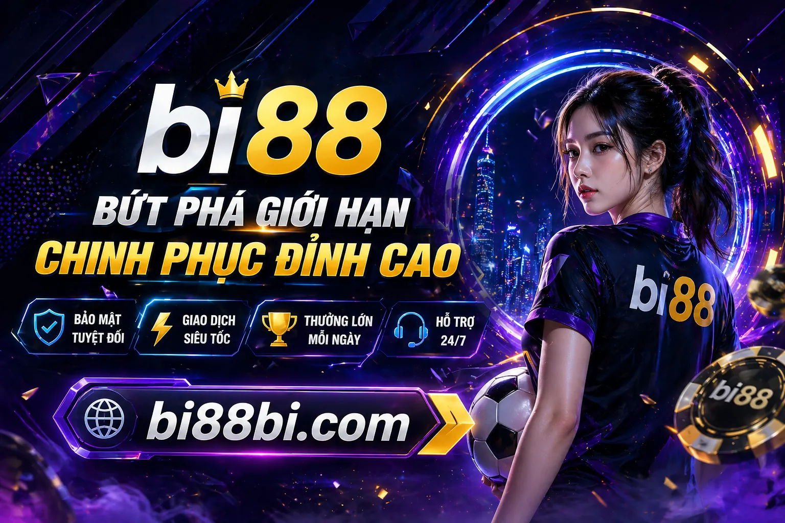Hình ảnh chính các chương trình khuyến mãi độc quyền của bi88